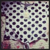 Blusa de bolinhas