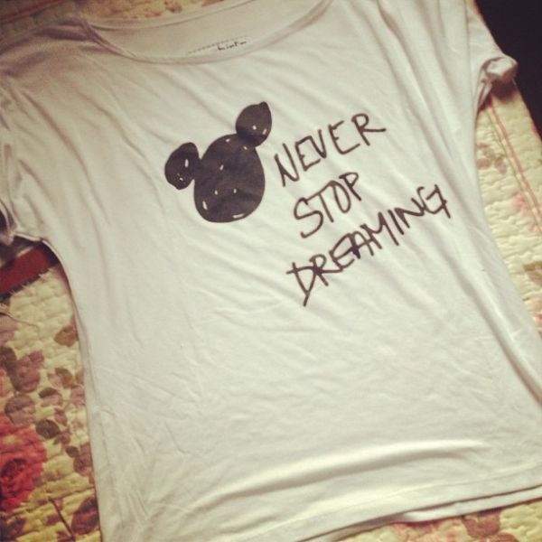 T-shirt never stop